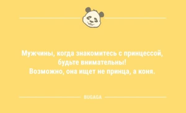 Анекдоты накануне пятницы: «Мужчины, когда знакомитесь с принцессой…» (10 фото)