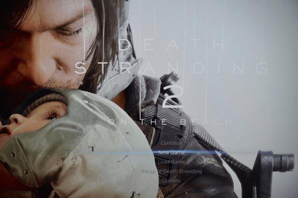 Хидео Кодзима показал главное меню Death Stranding 2 для PlayStation 5